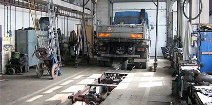 servis nákladních vozidel DRACAR OLOMOUC